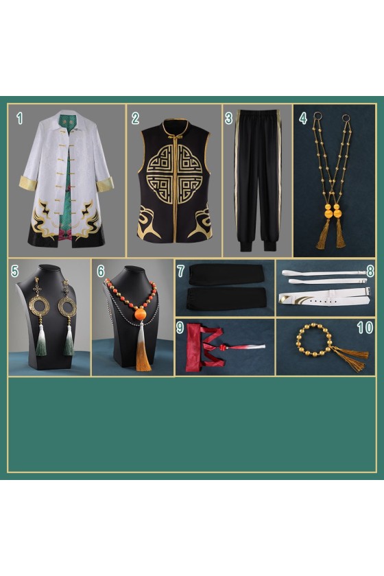 2XXT Cosplay Vtuber Virtual YouTuber 3SKM 2nd Anniversary Kaisei Hanfu Style Cosplay Costume
